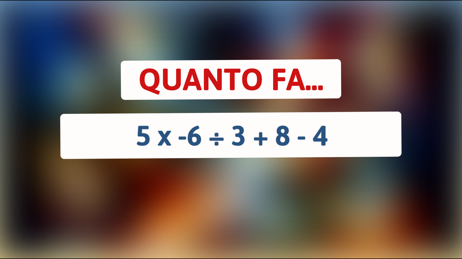 Il test che solo il 2% delle persone riesce a risolvere: sei tra i pochi geniali?"
